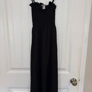 H&M Black Strapless Dress